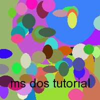 ms dos tutorial